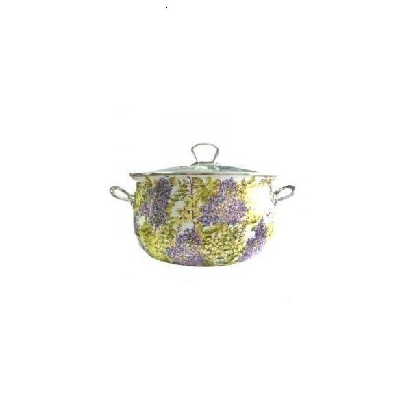 Каструля Lessner Lilac 2,5л d18 см емальована сталь (55203-18 LS), фото 1