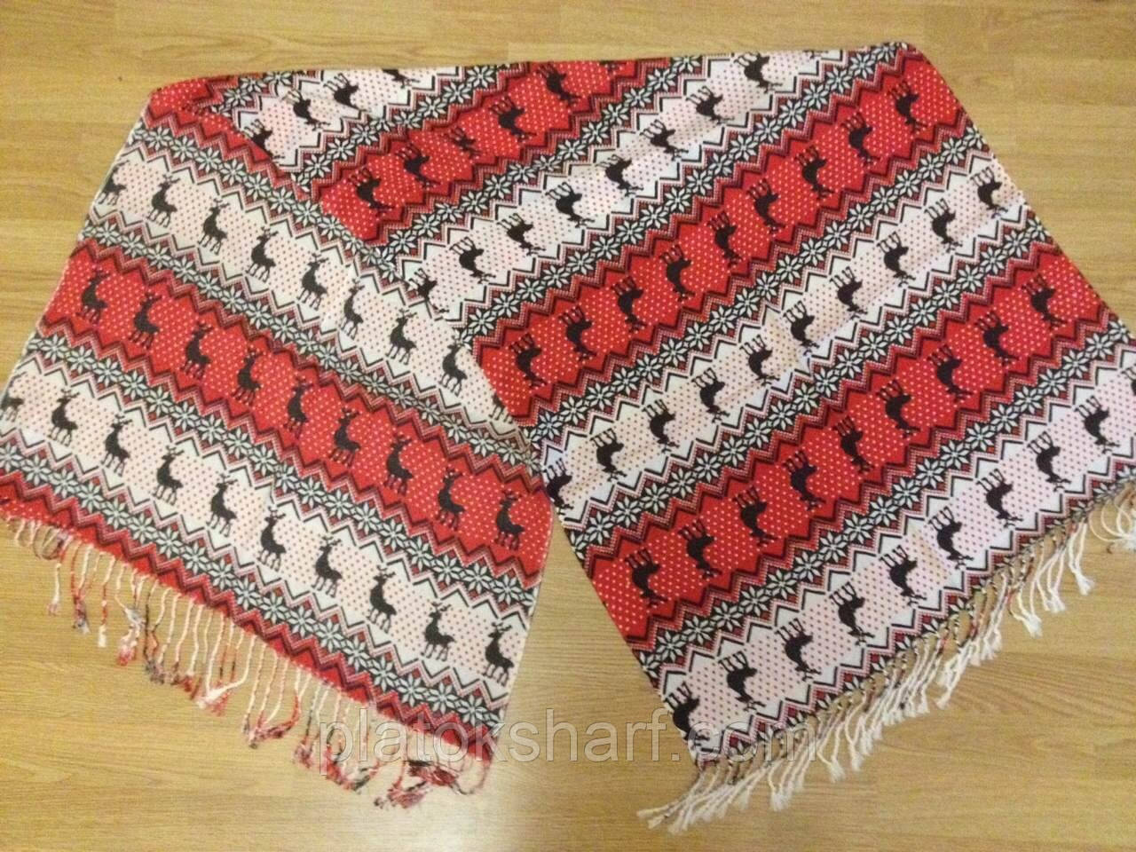 Палантини кашемірові 150*80 Мікс забарвлень (фото зразок)