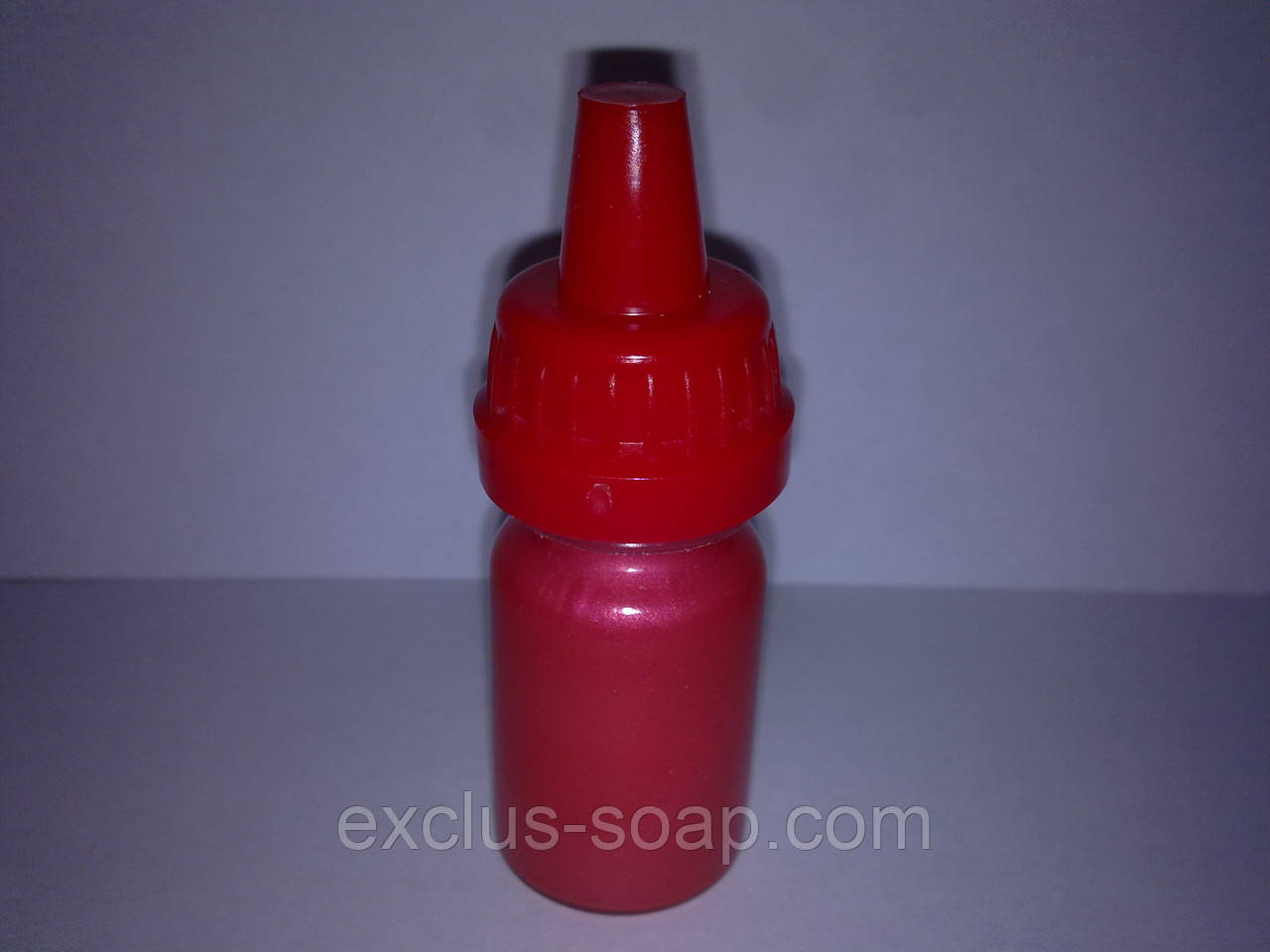 Пігмент рідкий перламутровий червоний-10 мл, фото 1