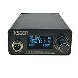 KSGER V2.0 OLED Паяльна станція на жалах Hakko T12 тонка передня панель, фото 7