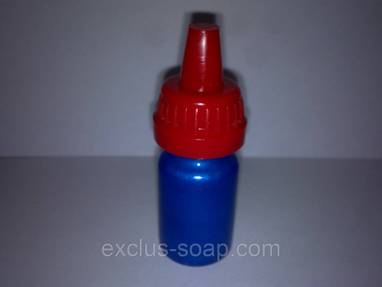 Пігмент рідкий перламутровий синій-10 мл, фото 1