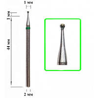 Алмазная насадка Шарик Green 1мм