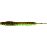 Силікон Keitech Sexy Impact 3.8" 401 Green Pumpkin/Chartreuse, фото 1
