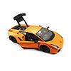 Автомодель — LAMBORGHINI GALLARDO SUPERLEGGERA (2007) (жовтогарячий металік, 1:24), фото 2