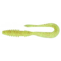 Силікон Keitech Mad Wag Mini 3.5" PAL #01 Chartreuse Red Flake