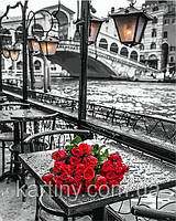 Картины по номерам 50х65 см. Babylon У моста Риальто в Венеции Фотохудожник Ассаф Франк (VPS-694)