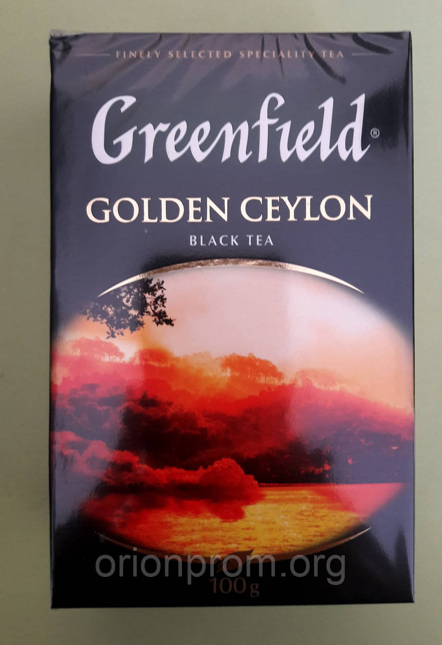 Чай Greenfield Golden Ceylon 100 г чорний