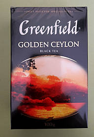 Чай Greenfield Golden Ceylon 100 г чорний