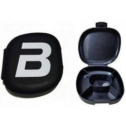 Таблетниця Biotech USA Pill Box Black (ЧОРНА)