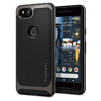 Чохол Spigen для Google Pixel 2 — Neo Hybrid, Gunmetal (F16CS22273)