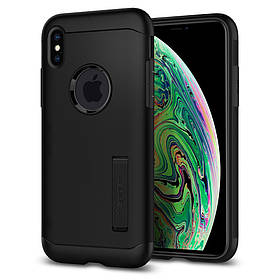 Чохол Spigen для iPhone XS Max, Slim Armor, Black