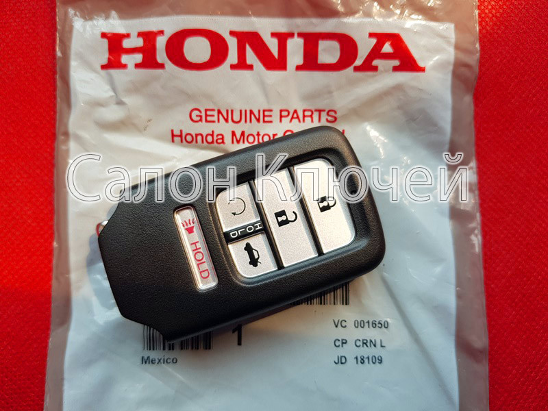 72147-TVA-A31 Ключ Honda USA (ORIGINAL) Driver 2 72147TVAA31 CWTWB1G0090
