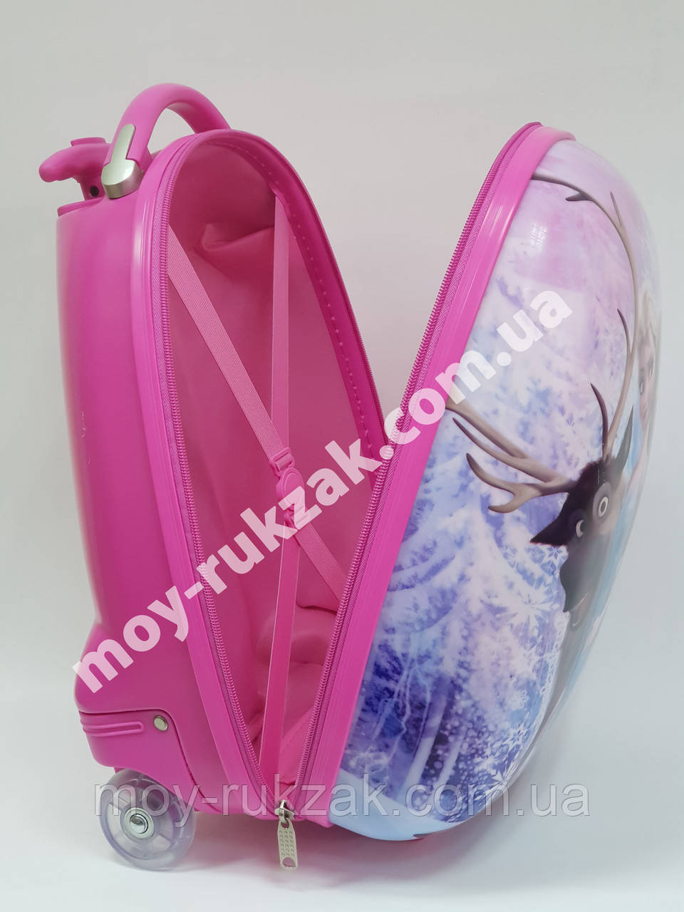 Детский чемодан на колесах Холодное сердце Frozen-5 - фото 2 - id-p540427965
