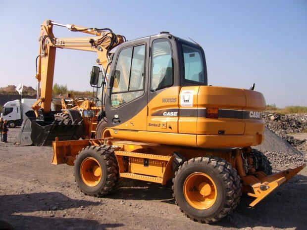 Колісний екскаватор CASE WX165, фото 1