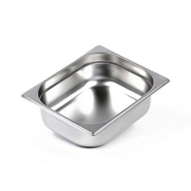 Гастроемкість без ручок прямокутна GN 1/2 "FOOD line" 32.5х26.5х10см/6500мл з нержавіючої сталі FoREST