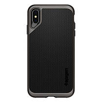 Чохол Spigen для iPhone XS Max Neo Hybrid, Gunmetal, фото 4