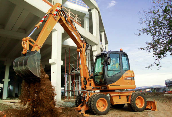 Екскаватор CASE WX95, фото 1