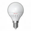 LED лампа Electrum E-14 шар LB-10 4W(400Lm) 2700K  пластик. корп.