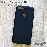 Силіконовий чохол накладка Candy для Huawei Y6 Prime 2018 (ATU-L31) (black)