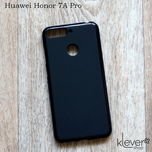 TPU чохол накладка для Huawei Honor 7A Pro (AUM-L29) (чорний) (Є потертості або непофарбовані ділянки)