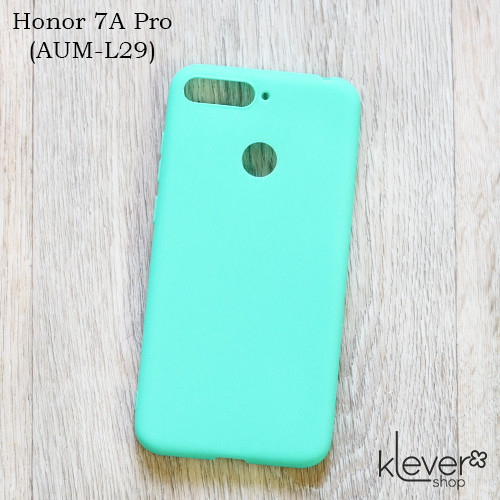 Силіконовий чохол накладка Candy для Huawei Honor 7A Pro (AUM-L29) (м'ятний)