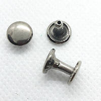Хольнітен двосторонній 7 мм темний нікель (50 шт./пач.)