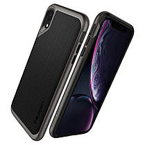 Чохол Spigen для iPhone XR Neo Hybrid, Gunmetal, фото 3
