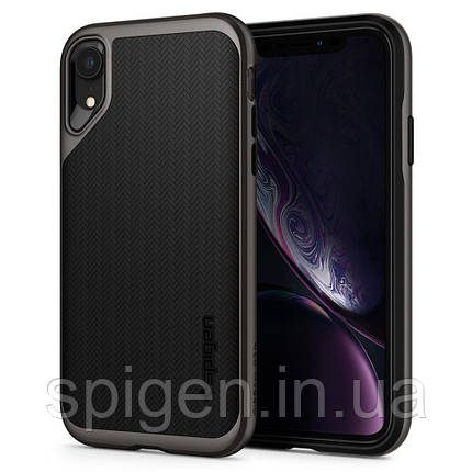 Чохол Spigen для iPhone XR Neo Hybrid, Gunmetal, фото 1