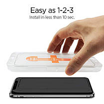 Захисне скло Spigen для iPhone XR EZ FIT, 2шт., фото 4
