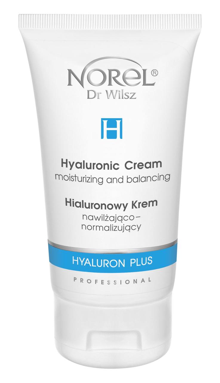 Увлажняющий крем с гиалуроновой кислотой для жирной комбинированной кожи Hyaluronic Cream Balancing, 150 мл - фото 1 - id-p804108937