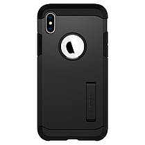 Чохол Spigen для iPhone XS Tough Armor, Matte Black, фото 6
