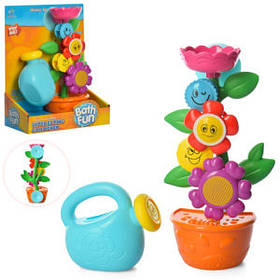 Водоспад 9909 для купання, квітка в горщику (присоска), лійка, в коробці, 21-27-10см
