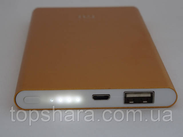 Портативное зарядное устройство Павер банк MI 28000 mAh золотой