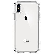 Чохол Spigen для iPhone XS Case Hybrid Ultra, Crystal Clear, фото 5