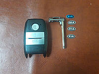 Корпус смарт ключа для KIA Sorento, Sportage, Cerato (КИА (KIA) Соренто, Спортейдж, Черато) 3 кнопки