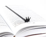 Закладка для книг Чорна корона, фото 2