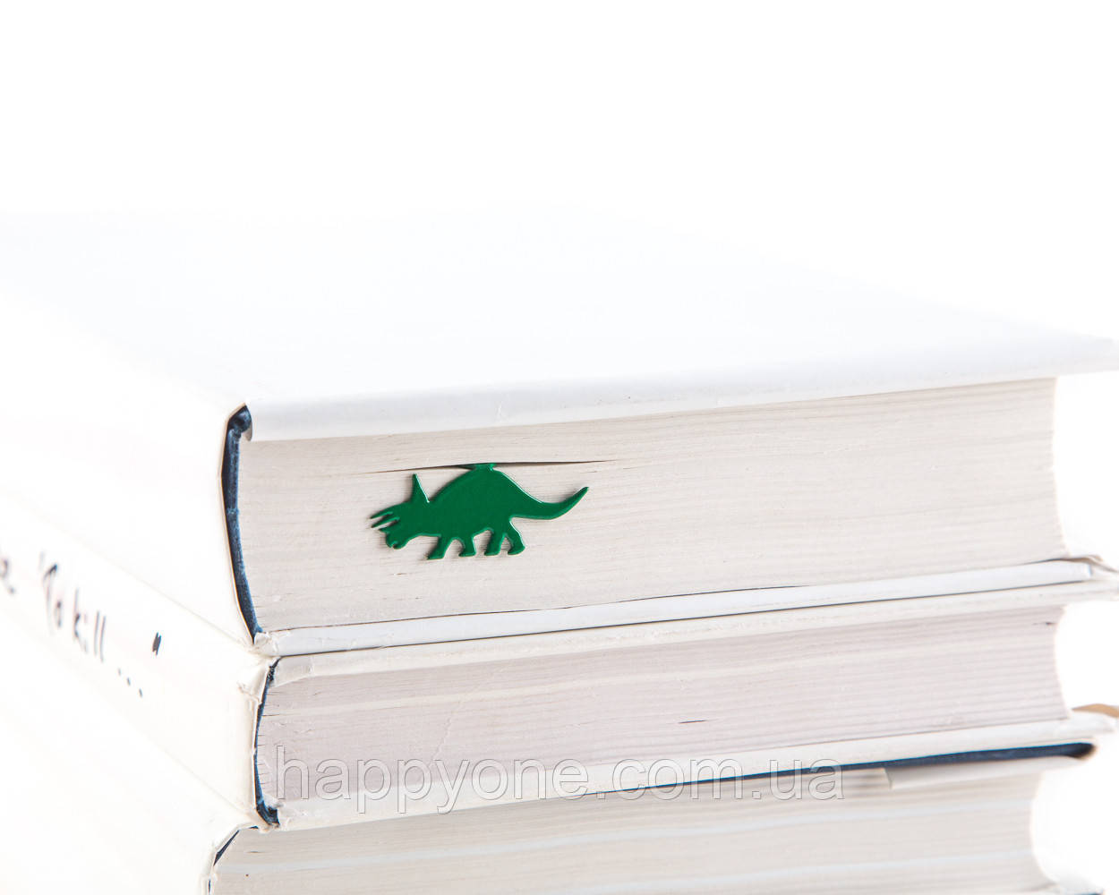 Закладка для книг Динозавр Трицератопс