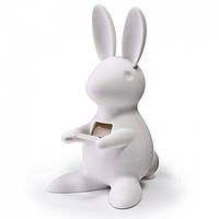 Диспенсер для скотча Desk Bunny Qualy (белый)