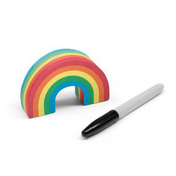 Набір для записів Rainbow Post Its Luckies