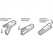 Степлер Paper Peg OTOTO (чорний), фото 5