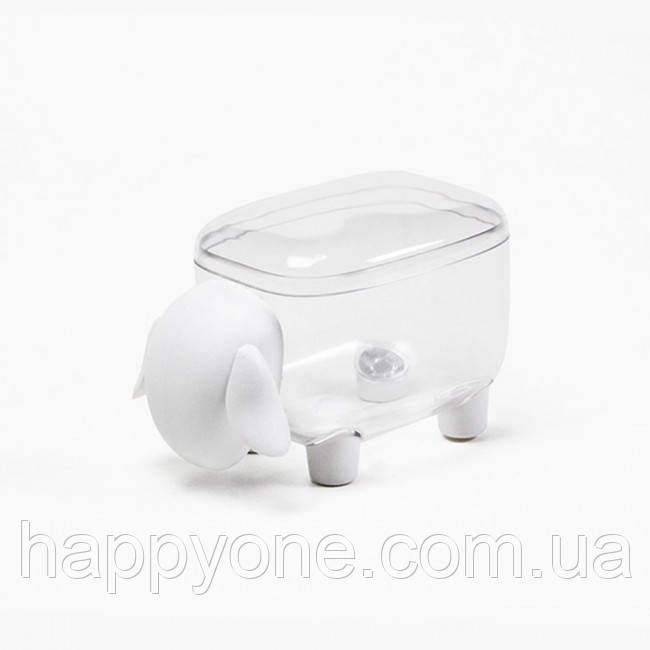 Контейнер Sheepshape Container Junior Qualy (прозорий-білий)
