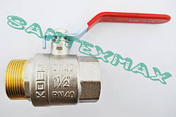 Кран кульовий Koer kr.215 1.1/2" р. ручка