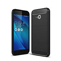 Чохол Carbon для Asus ZenFone 4 Selfie / ZD553KL / ZB553KL / X00LDA бампер чорний