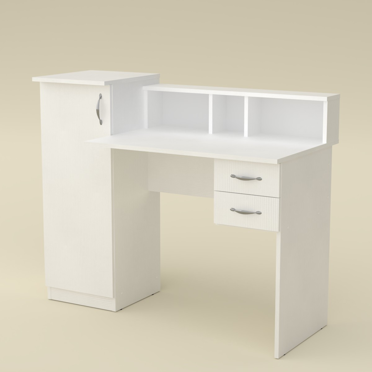 Офісний стіл Компаніт Пі-Пі-1 дсп 1200x600x980 мм