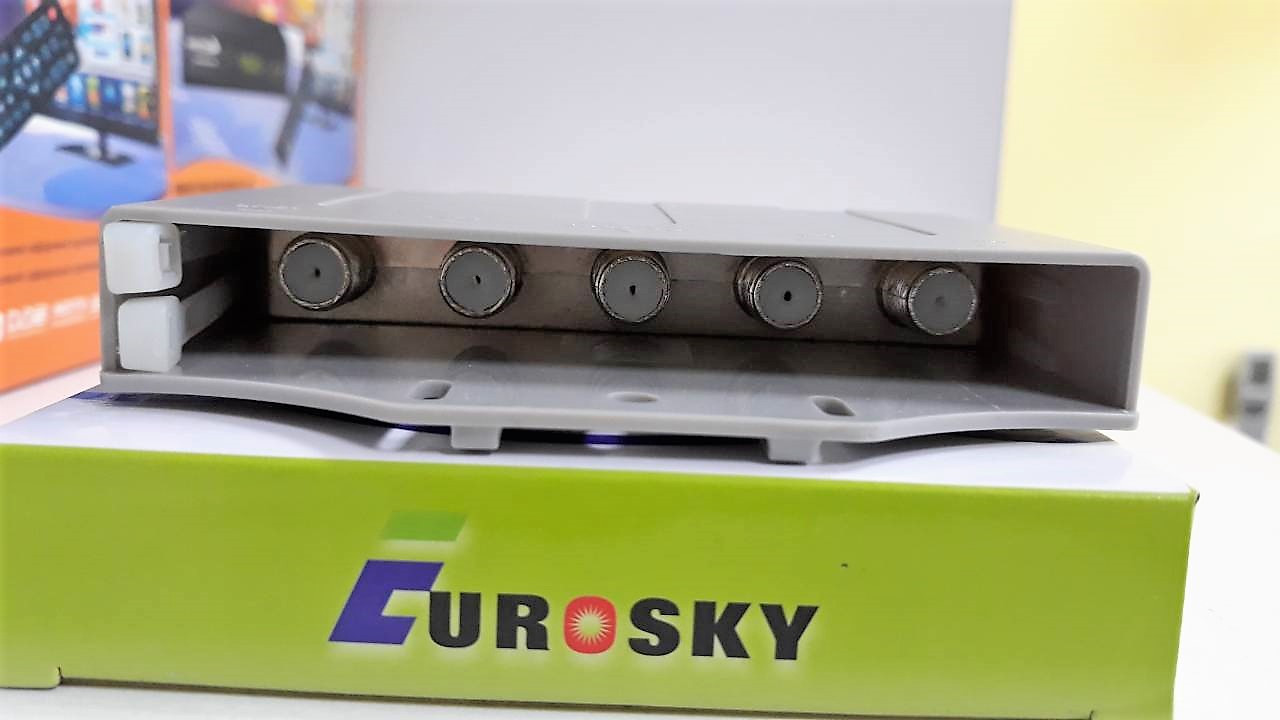 DiSEqC 2.0 4x1 Eurosky DSW-4130 у кожусі (дисек, дайсек)