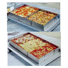 Квадрат/прямокутник розсувна форма зі знімною перегородкою