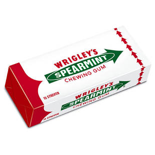 Жувальна гумка wrigley's «Spearmint» (15 платівок)