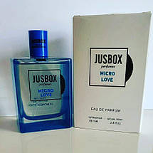 Jusbox Micro Love Eau de Parfum парфумована вода 78 ml. (Тестер Джасбокс Мікро Лав Єау де Парфум), фото 2