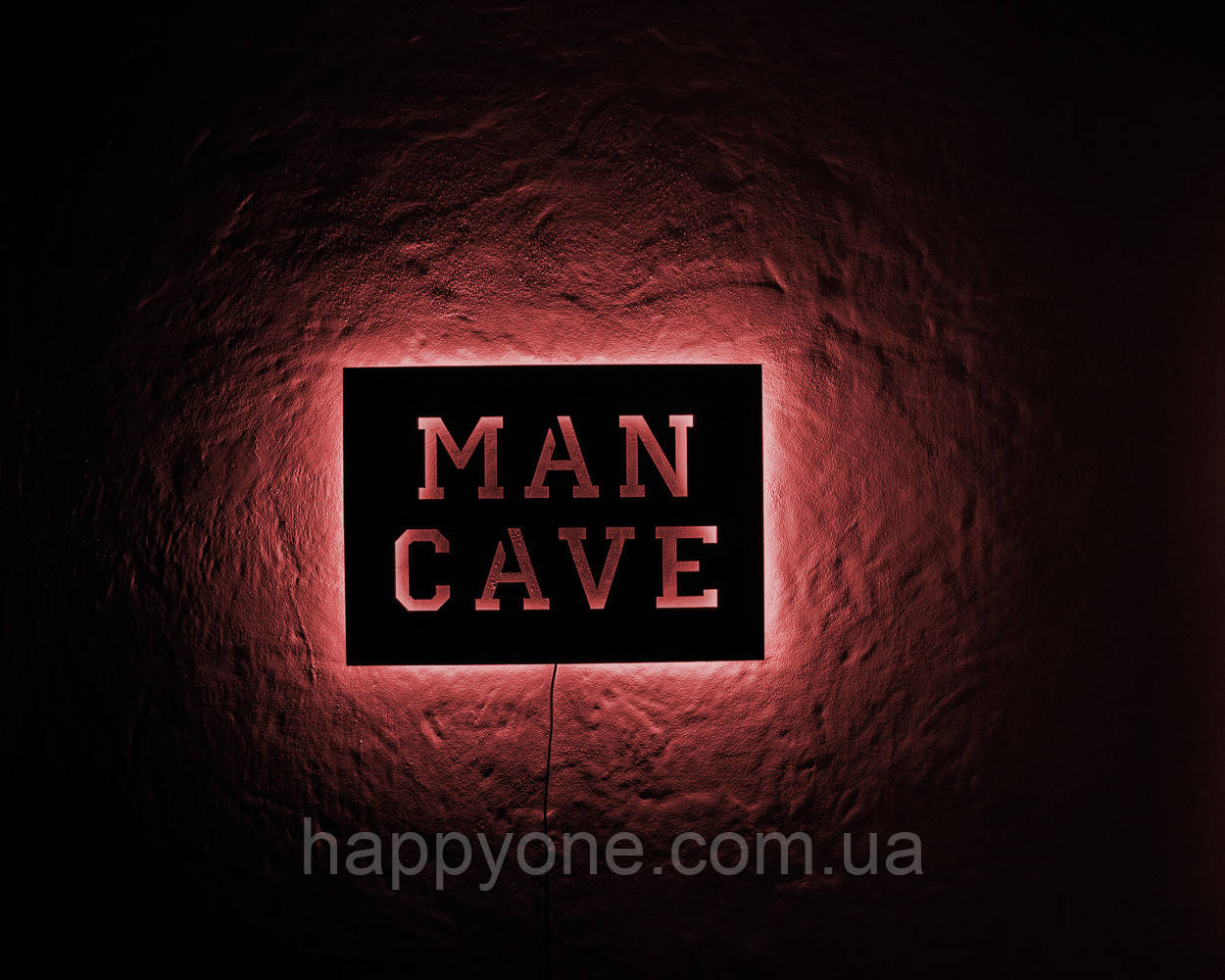 Світильник настінний Man Cave (червоне світло)