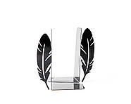 Тримачі для книг Пір'я (чорний), фото 3